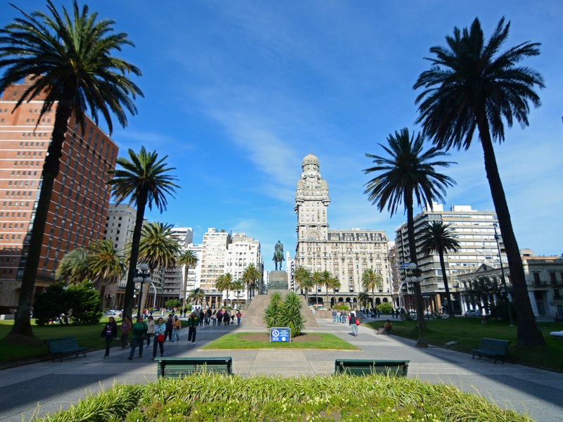 Uruguay city centre