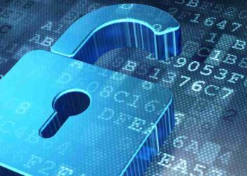 Image showing cyber security padlock