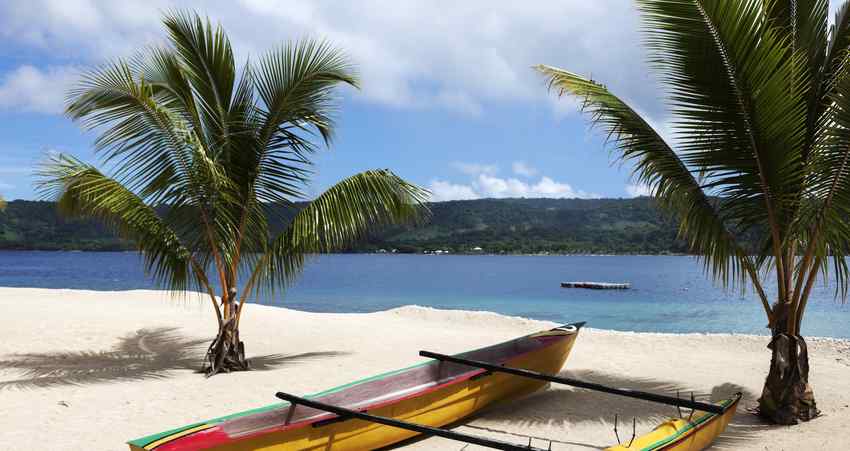 Vanuatu beach view