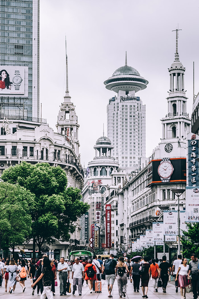 Chinese City Skyline