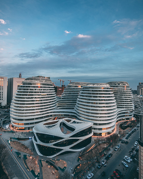 Chinese City Skyline