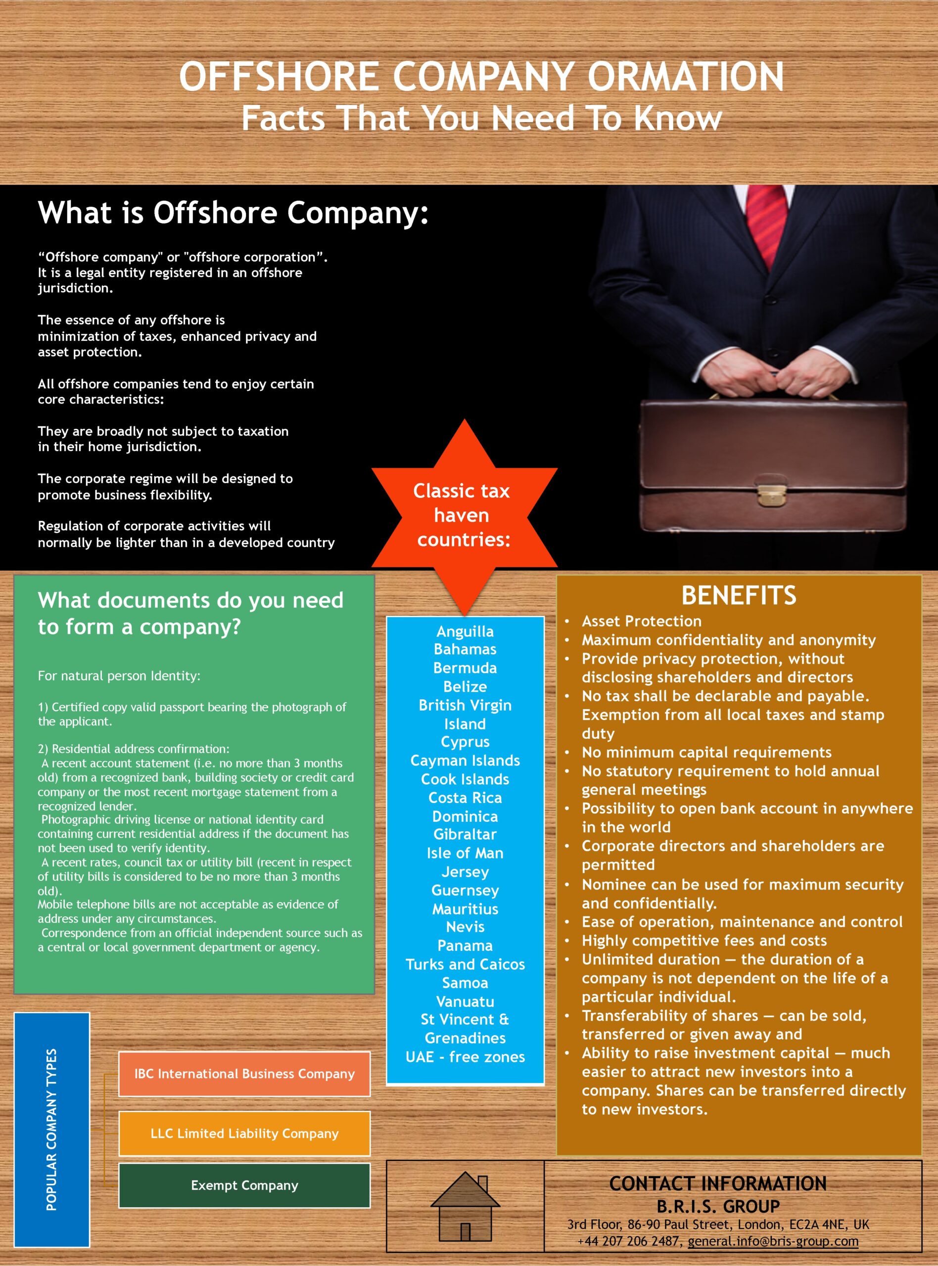 Offshore Company Formation - Facts that you need to know