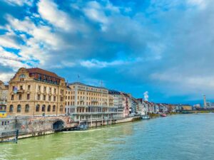 Basel City in Switzerland