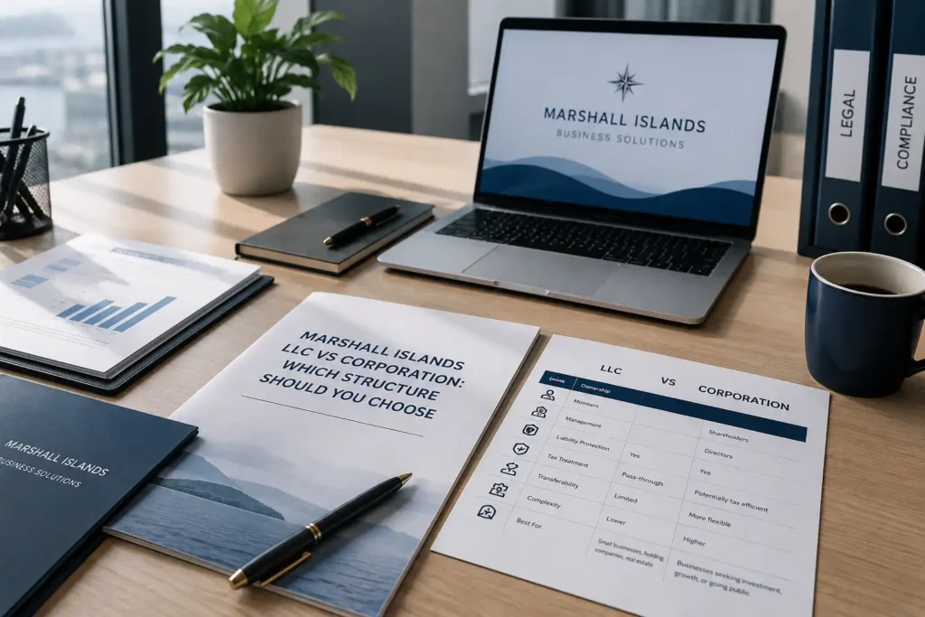 Marshall Islands LLC vs Corporation