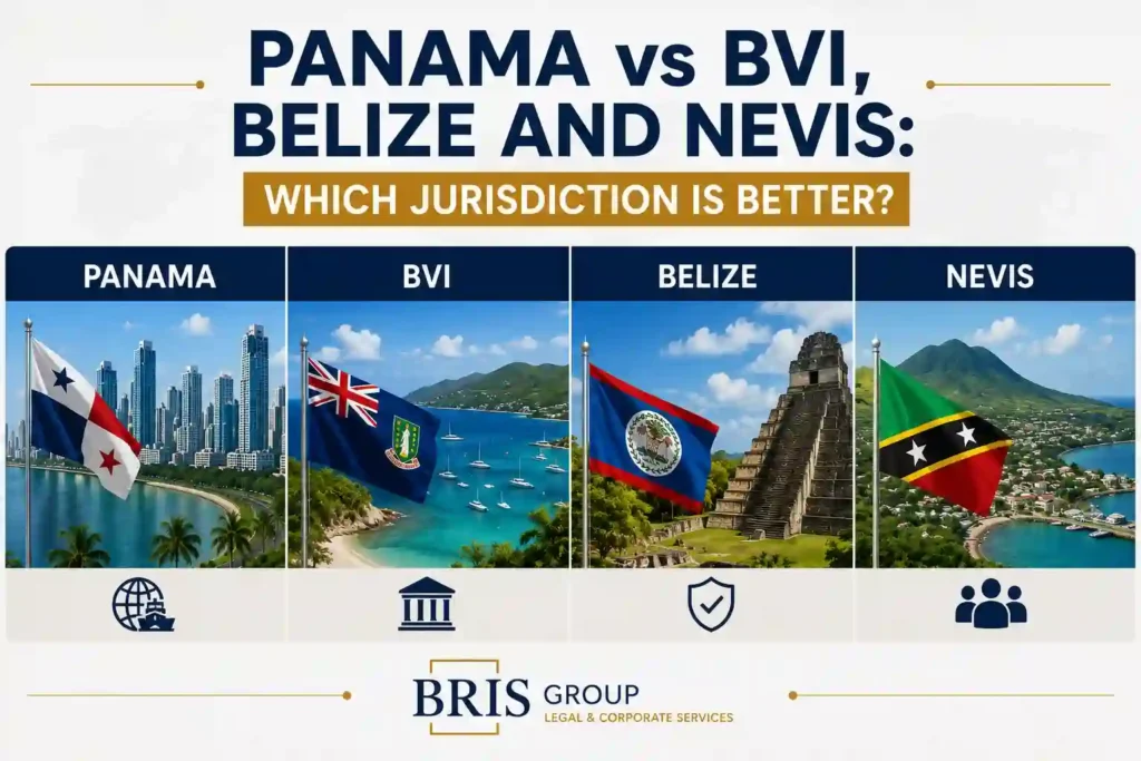 Panama vs BVI Belize Nevis